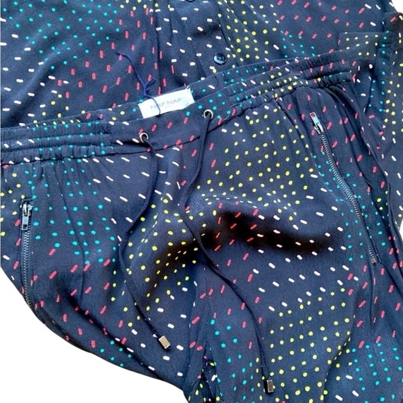 Vintage NAF NAF Matching Top Pants Set Size L - Picture 2 of 6